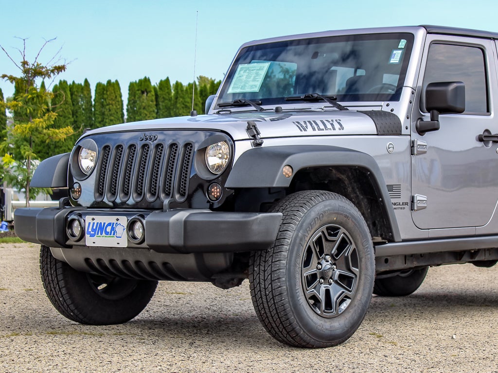 2017 Jeep Wrangler Unlimited Willy Wheeler 4x4