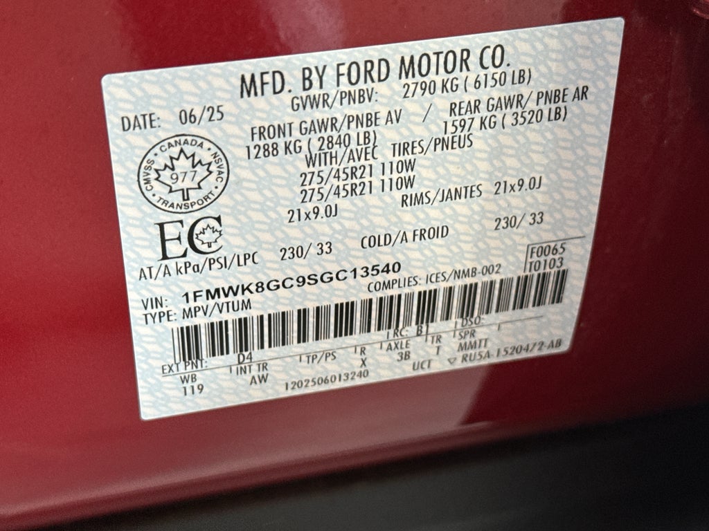 2025 Ford Explorer ST