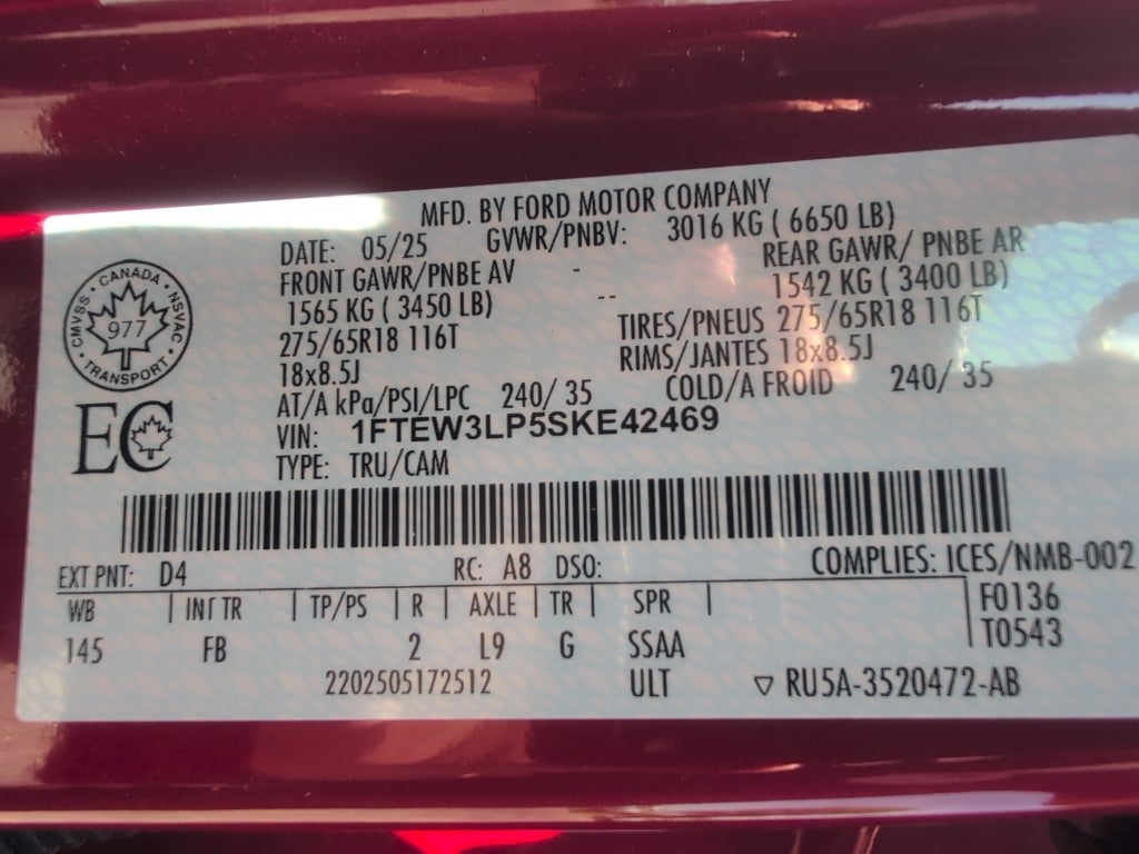 2025 Ford F-150 XLT
