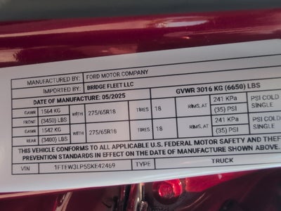 2025 Ford F-150 XLT