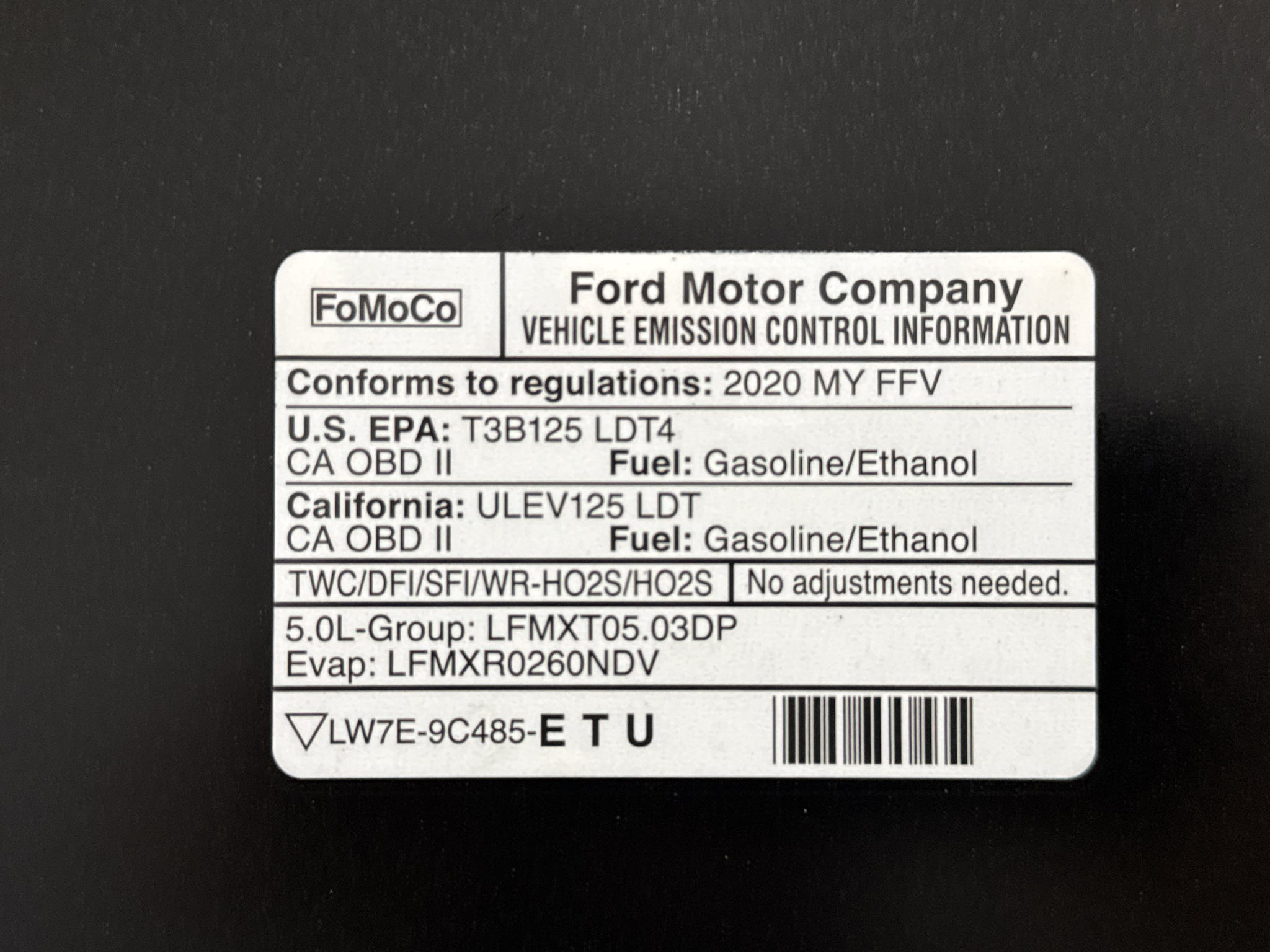 2020 Ford F-150 XL