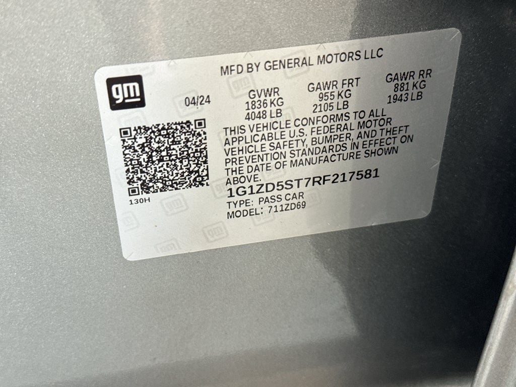 2024 Chevrolet Malibu 1LT