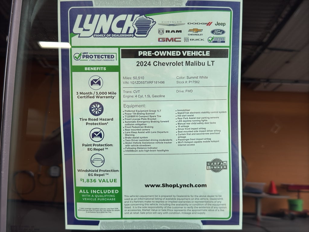 2024 Chevrolet Malibu 1LT