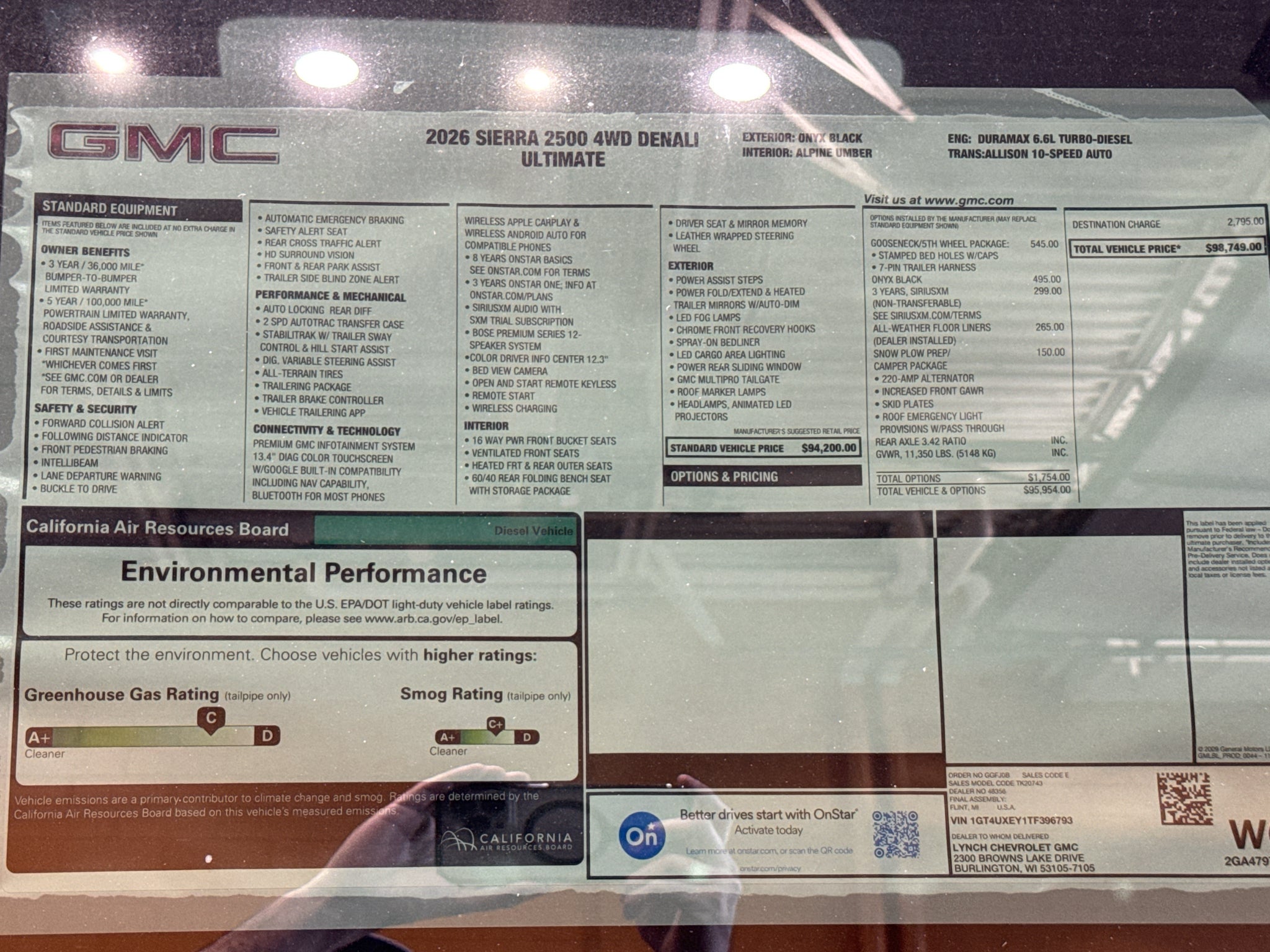 2026 GMC Sierra 2500 HD Denali Ultimate
