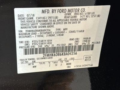 2019 Ford Flex Limited
