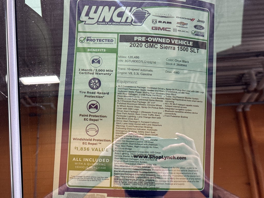 2020 GMC Sierra 1500 SLT