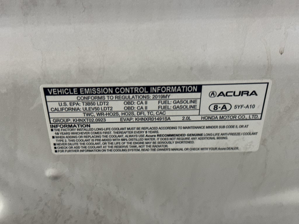 2019 Acura RDX w/A-Spec Pkg