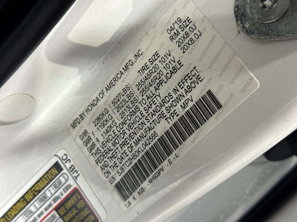 2019 Acura RDX w/A-Spec Pkg