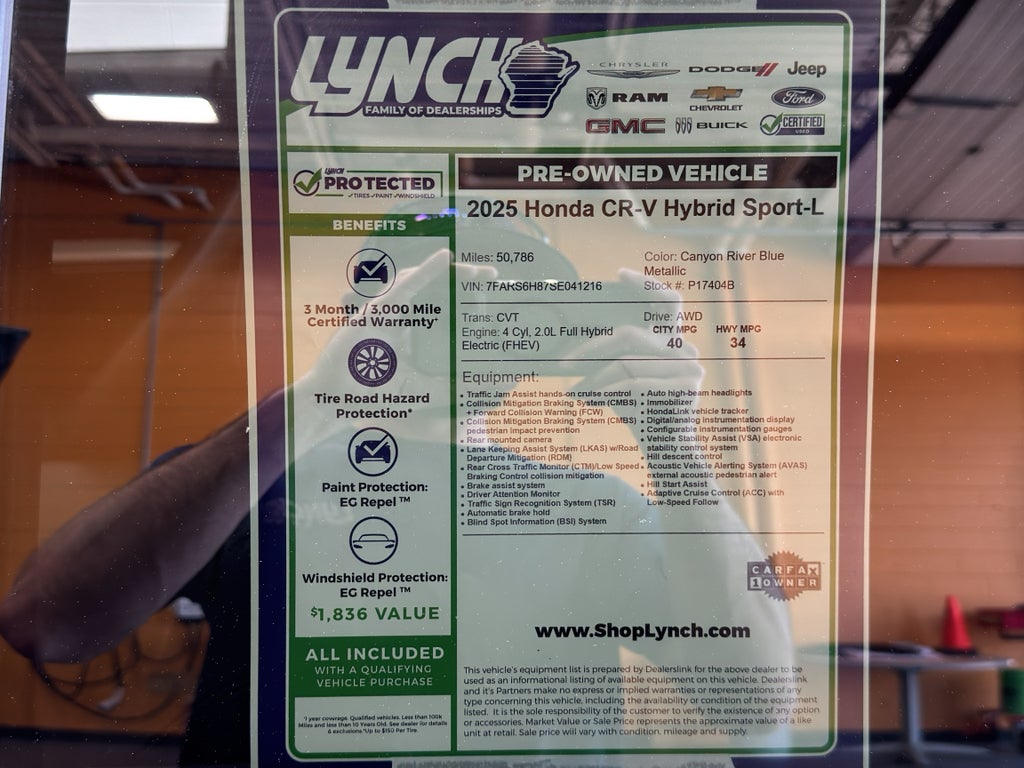 2025 Honda CR-V Hybrid Sport-L