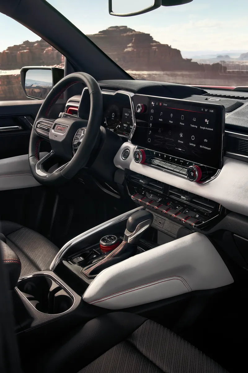2026 GMC Canyon infotainment system at Lynch GMC of Burlington in Burlington WI