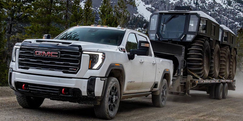 2026 GMC Sierra 3500 HD White Heavy duty truck