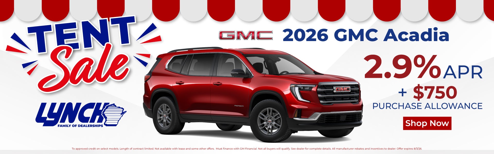 Lynch GMC Acadia offer