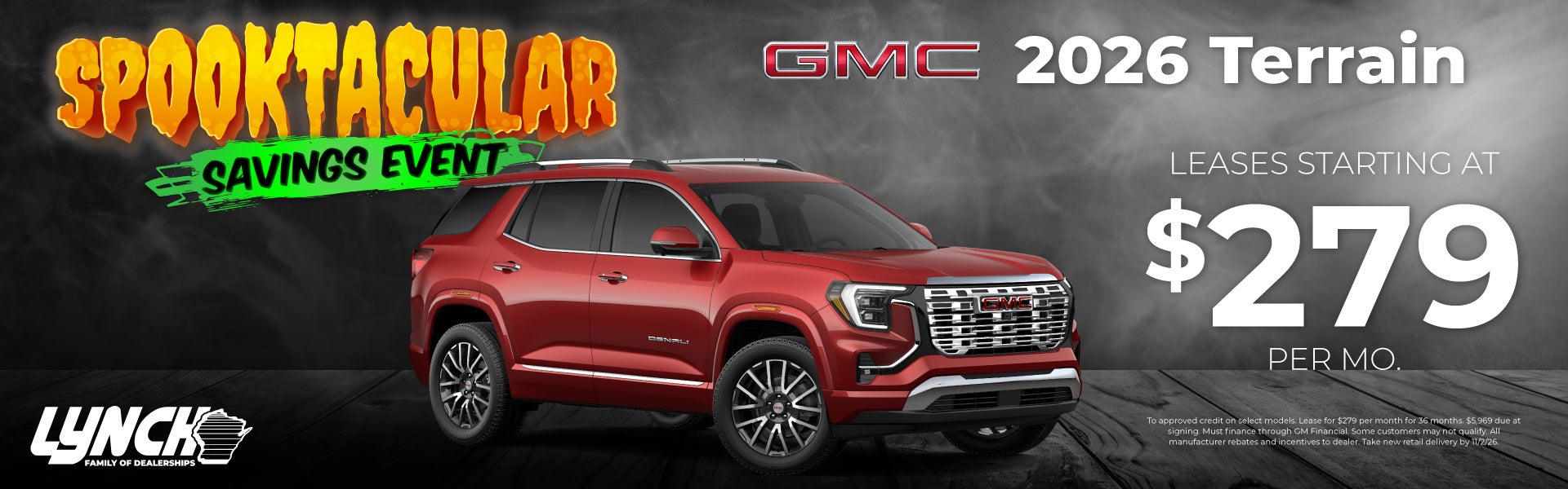 Lynch GMC Burlington Terrain offer