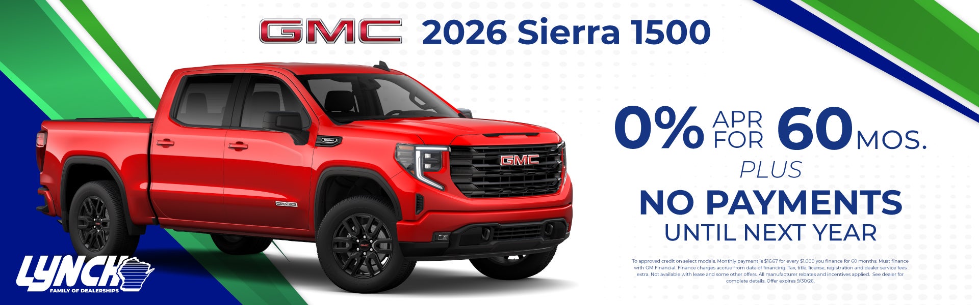 Lynch GMC Burlington Sierra Offer